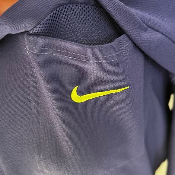 Nike DriFit full zip jacket.  Size large.  Purple. - Picture 3 of 4